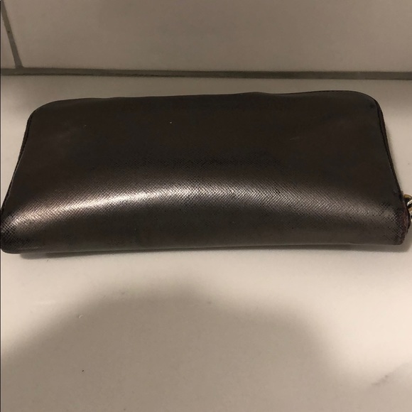 Prada Leather Zip-Around Wallet - Picture 8 of 14